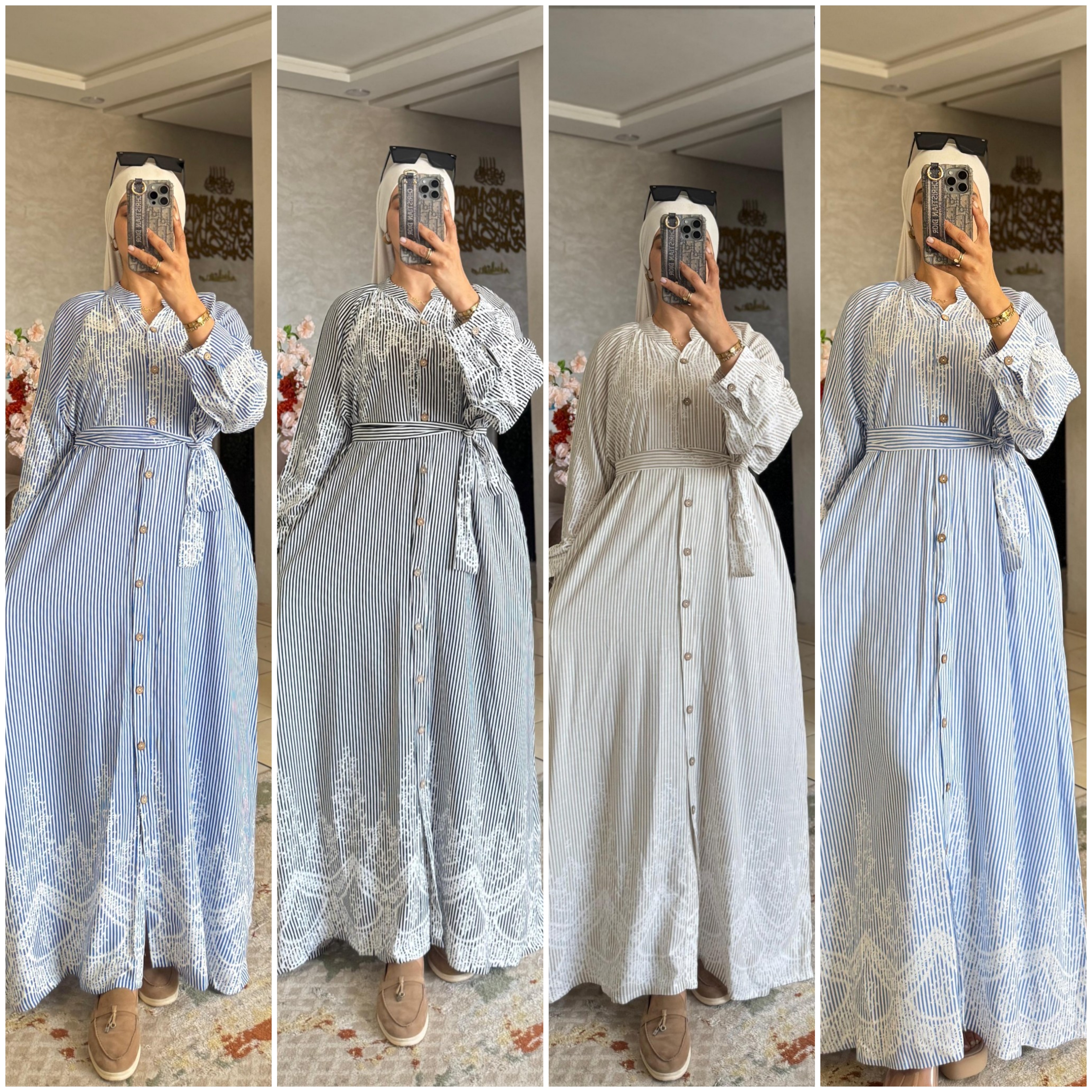 Robe rayé